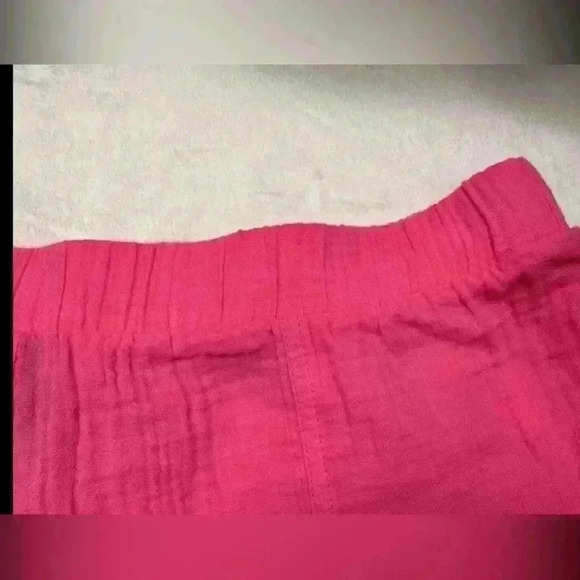 Women’s Shorts  Pink  With Pockets High Rise Pull On  Universal Thread Size XL - Picture 4 of 8